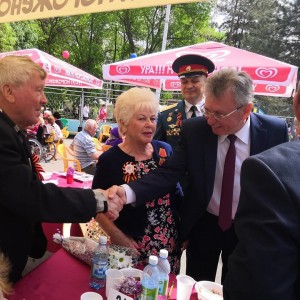 Ветераны 21 округа  на Параде Победы и 